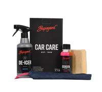 Supagard Deicer Car Windscreen Spray Kit - 500ml Fast-Acting Deicer Spray, Screen Wash, Ice Scraper Glove| Complete Winter Car Kit for Ice & Frost Removal