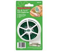 SupaGarden 3 x Clip N Twist Plant Tie Coiling Wire With Dispenser 30M
