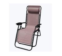 SupaGarden Blush Pink Zero Gravity Chair Lounger