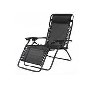 SupaGarden Grey Zero Gravity Chair Lounger