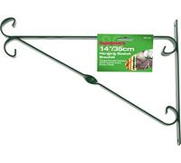 SupaGarden Hanging Basket Bracket 35cm 14" Green Colour 475255 SALE