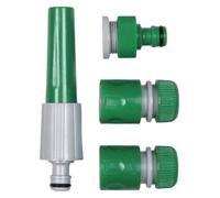 Supagarden Hose Fitting Set Green/silver (One Size)