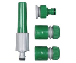 Supagarden Hose Fitting Set Green/silver (One Size)