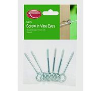 Ambassador Screw In Vine Eyes Pack of 6