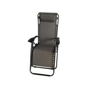 Supagarden Zero Gravity Folding Garden Chair Grey (One Size)
