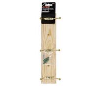 Supahome Coat Hook Natural (12mm X 290mm X 65mm)