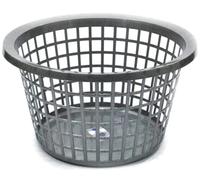 Supahome Laundry Basket Silver Deluxe Silver Basket Heavy Duty Fast Post