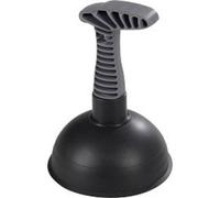 Supahome Pistol Grip Sink Plunger Black (12.7Cm)