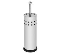 Supahome Stainless Steel Toilet Brush Holder Silver (One Size)