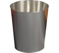 Supahome Waste Bin Silver (255mm X 140mm)