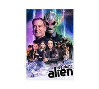 SUPAIDM Tv Series Resident Alien Poster 1 Canvas Poster Wall Art Decor Print Picture Paintings for Living Room Bedroom Decoration 12x18inch(30x45cm)