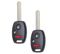 SUPALAND Keyless Key Fob Compatible with Honda 2009 2010 2011 2012 2013 CRV CRZ Fit Insight Accord Crosstour Accord Coupe 2DR Remote Control Replacement MLBHLIK-1T 35111-SWA-306 3 Button 46 Chip