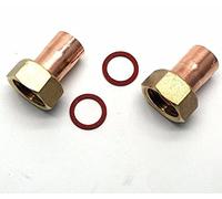 supaplumb 2 X 15mm X 1/2" End Feed Copper Straight Tap Connector