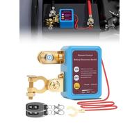 SUPAREE 240A Wireless Car Battery Disconnect 12V Battery Isolator Switch Remote Kill Switch with 2 Remotes Energy Saving Anti-Theft for Car SUV RV Off Road Van