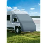 SUPAREE Campervan Windscreen Cover Van Windscreen Cover Ducato Motorhome Thermal Windscreen Cover for Summer Blocks UV Rays Sun Heat Visor Full Front Protector for F-iat Ducato