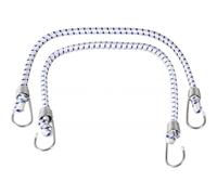 SupaTool Bungee Cord Set With Metal Hooks 900 x 12mm in White Supatool White