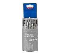 SupaTool Combination Drill Bit Set (Pack of 18) in Silver Supatool Silver