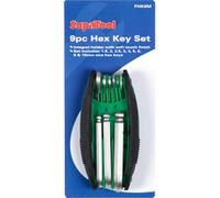 SupaTool Integral Holder Hex Key Set in Green Supatool Green
