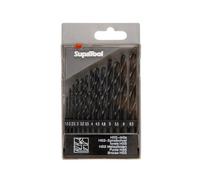 Supatool Metal Hss Drill Bit Set (Pack Of 13) Black (One Size)