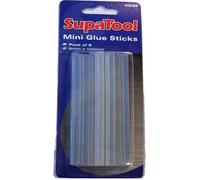 SupaTool Mini Glue Sticks, Pack of 8, 8mm x 100mm, For Glue Gun