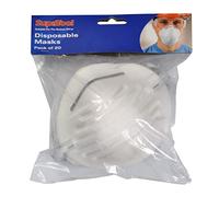 SupaTool Nuisance Dust Mask Disposable Cleaning Molded Face Masks Respirator X 20 Masks