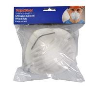 SupaTool Nuisance Dust Mask Disposable Cleaning Molded Face Masks Respirator X 20 Masks