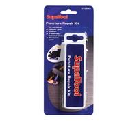 SupaTool - Puncture Repair Kit 9 Patches Rubber Glue Crayon Abrasive Card