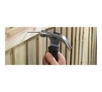 SupaTool Stubby Claw Hammer in Silver Supatool Silver