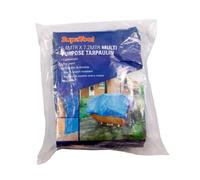 SupaTool Tarpaulin 5.4 x 3.7m in Blue Supatool Blue