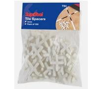 Supatool Tile Spacers 4mm, Pack Of 100 - Precision Tile Alignment For Professional Finishes - Durable & Easy To Use Tile Spacers