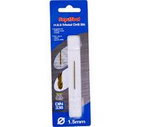 Supatool Titanium Coated Hss Drill Bit Gold (1.5 X 40mm)