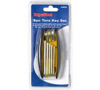 SupaTool Torx Key Set (8 Piece) in Silver Supatool Silver