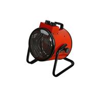 SupaWarm Heavy Duty Fan Heater (UK Plug) in Red Supawarm Red