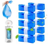 SupaWeiss 10Pack Nappy Bin Refill,Baby Scented Nappy Bags,Diaper Pail Refill Bag,Holds 2800 Newborn Diapers,Anti-Odor Antibacterial Nappy Disposal Bag Compatible With G-enie/A-ngelcare/T-ommee