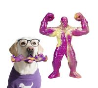 SupaWeiss Dog Chew Toys,21CM Dog Toys Indestructible,Beef Flavor Chew Toys for Medium,Large Dogs,Durable Dog, Indestructible Dog Toy for Teeth Cleaning,Training,Boredom (Muscle man)
