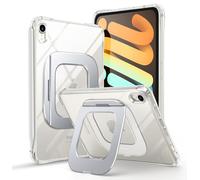 SUPCASE Case for iPad Mini 7 Chip A17 Pro (2024) with Kickstand (UB Prism) [Anti-Scratch] [Apple Pencil Charging Compatible] Slim Protection for iPad Mini 7th/6th Gen 8.3 Inch, Clear