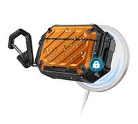 SUPCASE for AirPods Pro 3 Case (2025 Release) with Lock & Carabiner (Unicorn Beetle Pro), [IP68 Waterproof] [Military-Grade Protection] [Supports Wireless Charging] Hard Shell Cover (Coral)