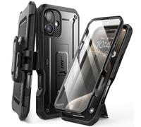 SUPCASE Unicorn Beetle Pro for iPhone SE 2022 Case/iPhone SE 2020 Case/iPhone 8 Case/iPhone 7 Case, Full-Body Built-in Screen Protector Case (Black)