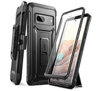 SUPCASE for Google Pixel 7 Case (2022) with Screen Protector & Stand,Black | Built-in Kickstand, 360° Rotating Belt Clip, Heavy Duty Rugged Anti-Scratch Case,Military-Grade Protection,Unicorn Beetle Pro