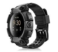 SUPCASE for Google Pixel Watch 3 45mm Case with with Adjustable Strap Band (Unicorn Beetle Pro)