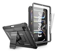 SUPCASE for iPad Pro 13 Inch Case M4 2024 7th Generation with Pencil Holder (Unicorn Beetle Pro), [Built-in Screen Protector & Stand] Full-Body Rugged Cover for iPad Pro 13 Inch M4 2024 7th Gen, Black