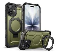 SUPCASE for iPhone 17 Case with Kickstand (Unicorn Beetle Grip), [Compatible with MagSafe] [Military-Grade Drop Protection] Heavy Duty Magnetic Phone Case (Black)