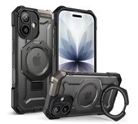 SUPCASE for iPhone 17 Case with Kickstand (Unicorn Beetle Grip), [Compatible with MagSafe] [Military-Grade Drop Protection] Heavy Duty Magnetic Phone Case (Guldan) Black