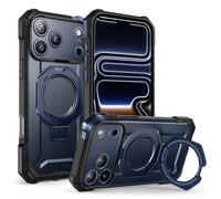 SUPCASE for iPhone 17 Pro Case with Kickstand (Unicorn Beetle Grip), [Compatible with MagSafe] [Military-Grade Drop Protection] Heavy Duty Magnetic Phone Case (Azure)