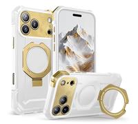 SUPCASE for iPhone 17 Pro Max Case with Kickstand (Unicorn Beetle Grip), [Camera Control Cover] [Compatible with MagSafe] [Military-Grade Drop Protection] Heavy Duty Magnetic Phone Case (K2Snow)
