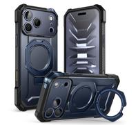 SUPCASE for iPhone 17 Pro Case with Kickstand (Unicorn Beetle Grip), [Compatible with MagSafe] [Military-Grade Drop Protection] Heavy Duty Magnetic Phone Case (Azure)