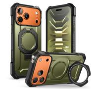 SUPCASE for iPhone 17 Pro Case with Kickstand (Unicorn Beetle Grip), [Compatible with MagSafe] [Military-Grade Drop Protection] Heavy Duty Magnetic Phone Case (Guldan)