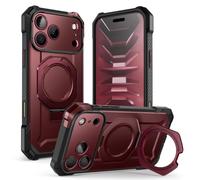 SUPCASE for iPhone 18 Pro Max Case/ 17 Pro Max Case with Stand, Burgundy | Military-Grade Protection, Support MagSafe, Camera Control, Anti-Slip Grip, Heavy Duty Rugged Magnetic Phone Case, UB Grip