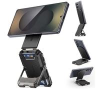 SUPCASE for MagSafe Wallet, Magnetic Wallet for Men, [5-Card Holder] [Adjustable Stand] [RFID Blocking] Phone Card Holder Tripod for Samsung Galaxy S25, Google Pixel 10 and iPhone 17/16/15/14, Carbon