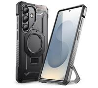 SUPCASE for Samsung Galaxy S25 FE Case with Stand (Unicorn Beetle Grip), [S Pen Friendly] [Compatible with MagSafe] [Military-Grade Protection] Magnetic Phone Case for Galaxy S25 FE (Black)